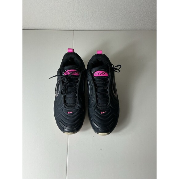 Nike W Air Max 720 SE CD2047-001 'Black Laser Fuchsia' Women's Sizes 7.5 - Picture 1 of 8